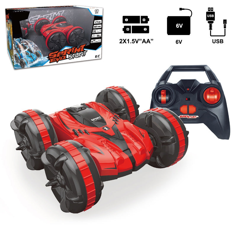 4-Way R/C Stunt Car With Light