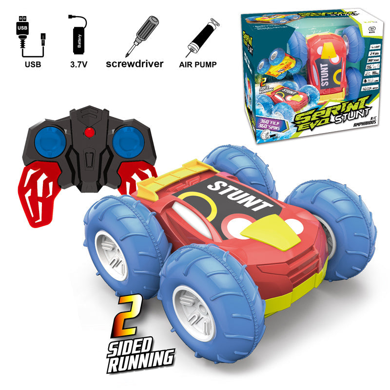 2.4G 4-Way R/C Stunt Car With Light/2-C Ass'D