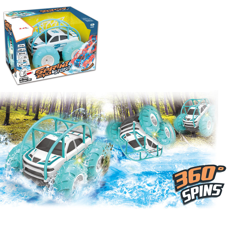 2.4G 4-Way R/C Stunt Car With Light/2-C Ass'D