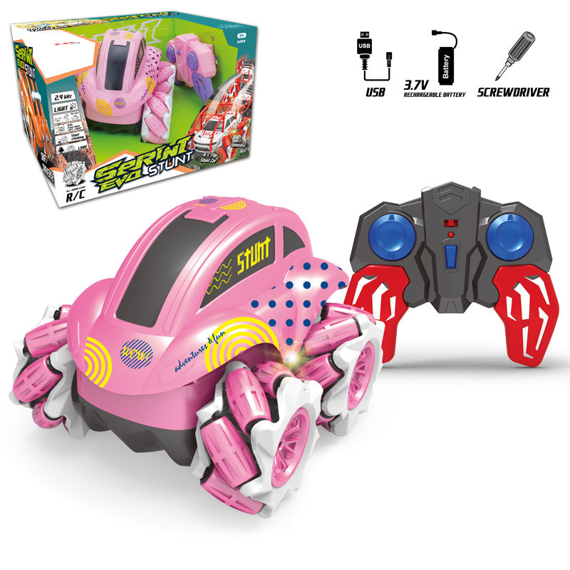 4-Way R/C Stunt Car With Light
