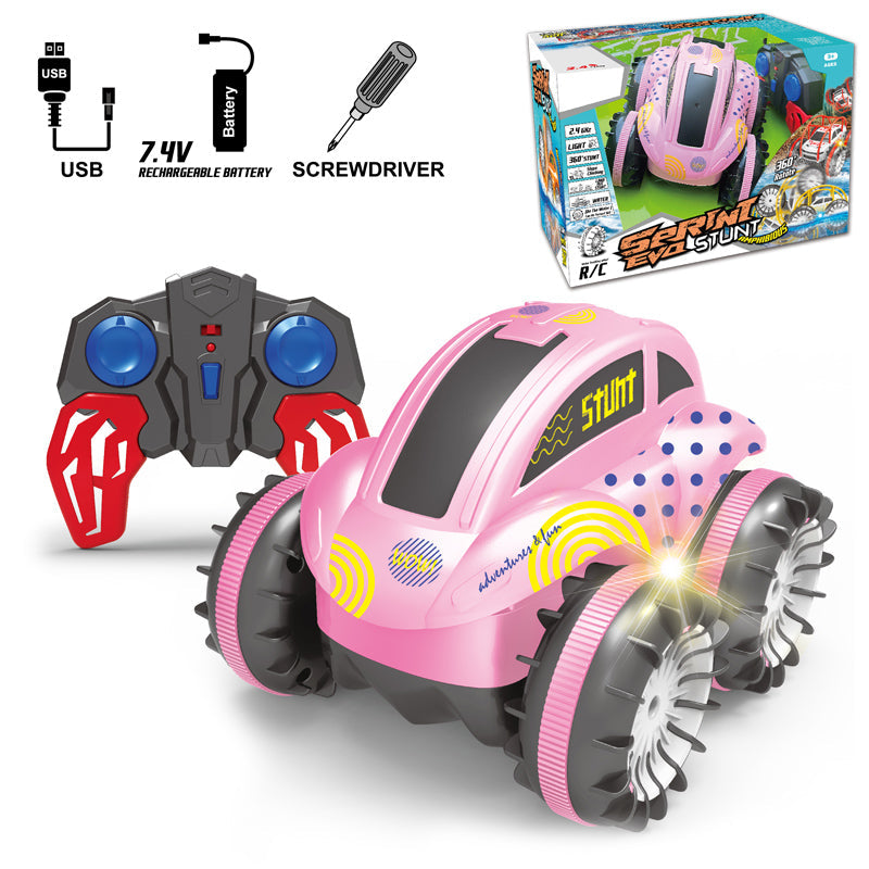 5-Way R/C Stunt Car With Light