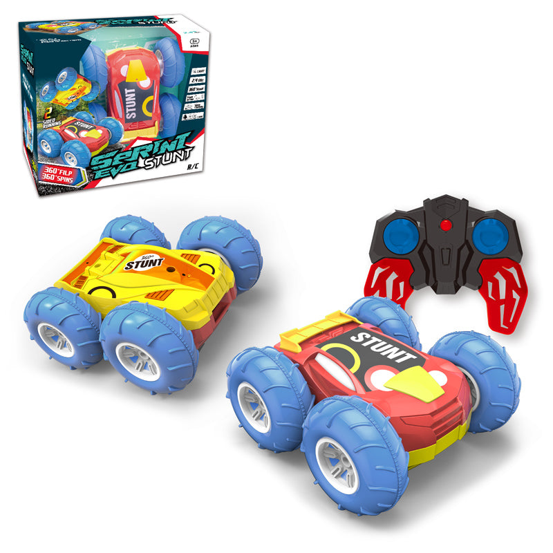 2.4G 4-Way R/C Stunt Car With Light/2-C Ass'D