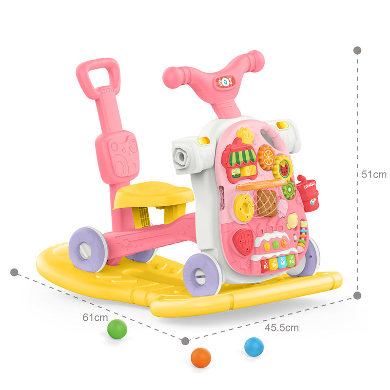 5 In 1 Baby Walker With Light And Music