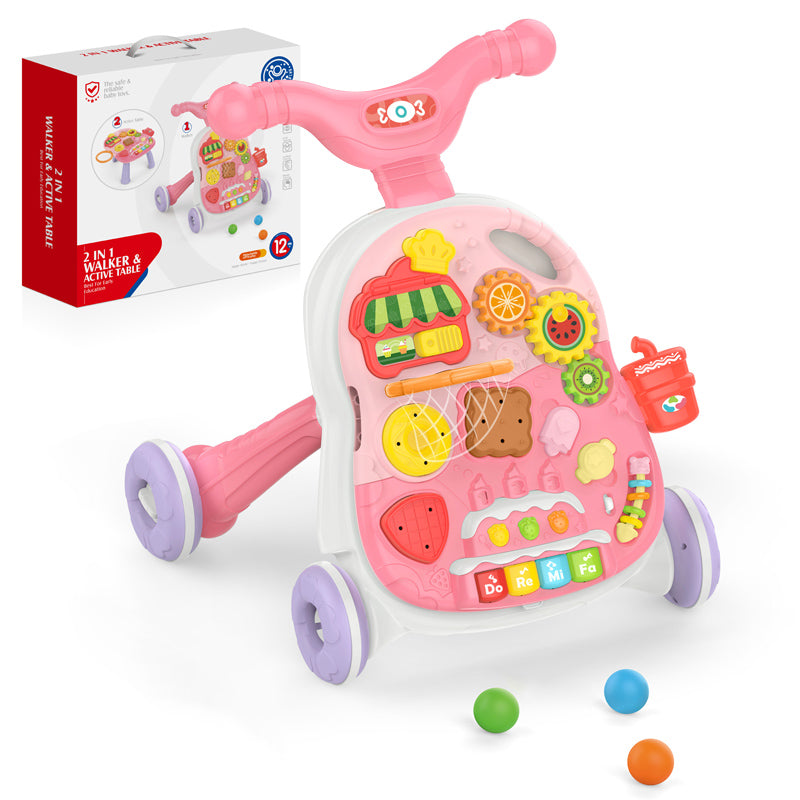 2 In 1 Baby Walker With Light And Music