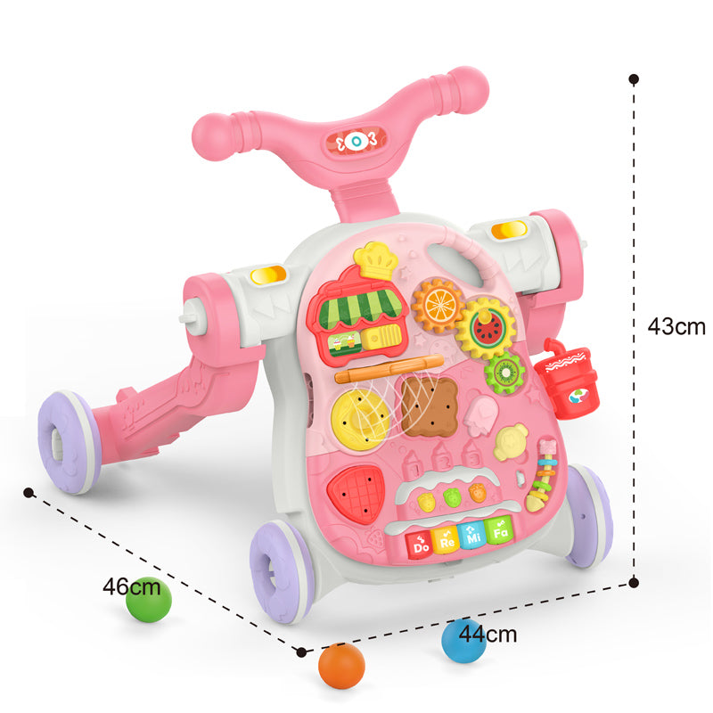 4 In 1 Baby Walker With Light And Music