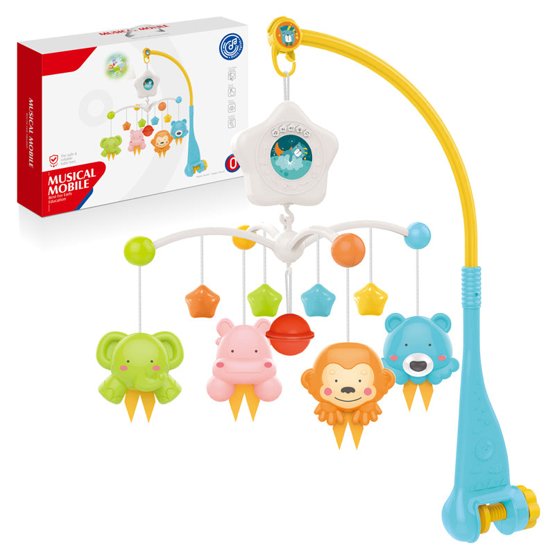 Baby Bed Bell With Light And Music And Projection