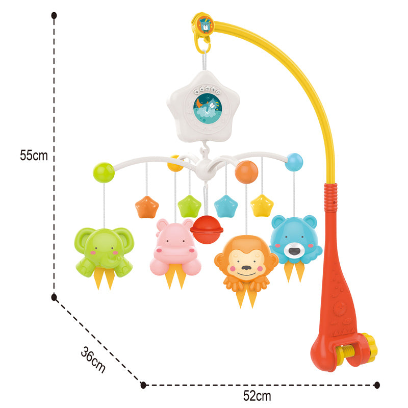 Baby Bed Bell With Light And Music And Projection