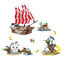 COGO 260PCS Creative 1 To 3 Pirate Building Block Toys