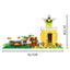 COGO 468PCS Farm Apiary Building Block Toys