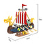 COGO 302PCS Creative Ornamental Boat Building Block Toys