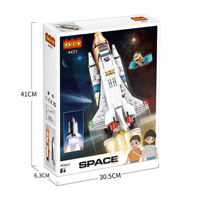 COGO 404PCS Space Shuttle Endeavor Building Block Toys