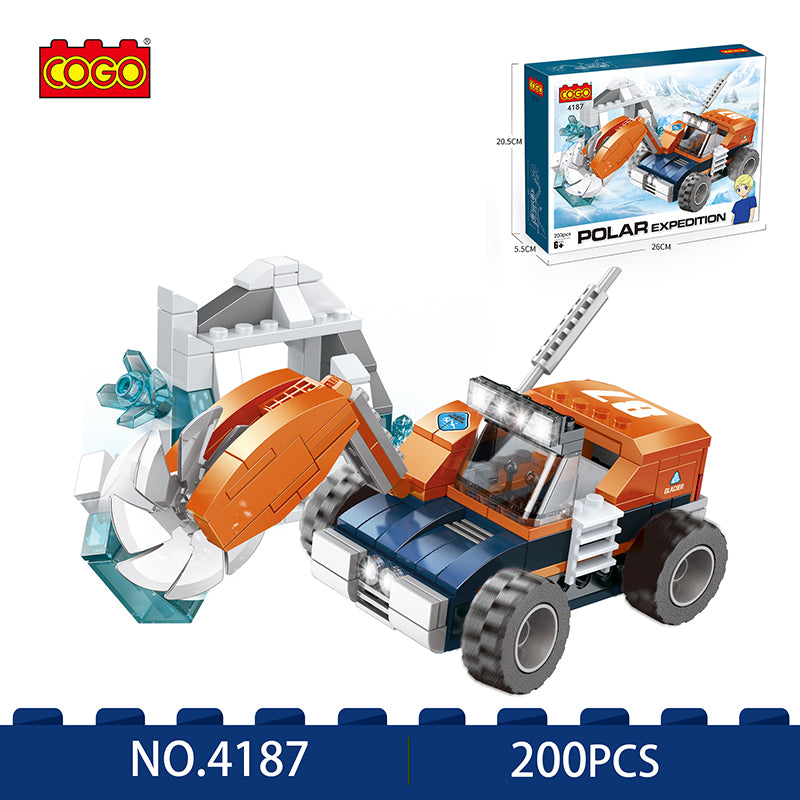 COGO 200PCS Adventure Polar Exploration Building Block Toys