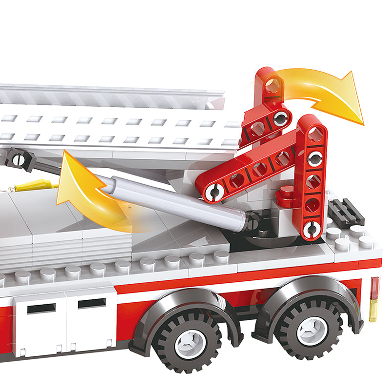 COGO 827PCS Fire Building Block Toys