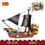 COGO 308PCS Pirate Pirate Ship Birdie Building Block Toy