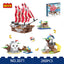 COGO 260PCS Creative 1 To 3 Pirate Building Block Toys