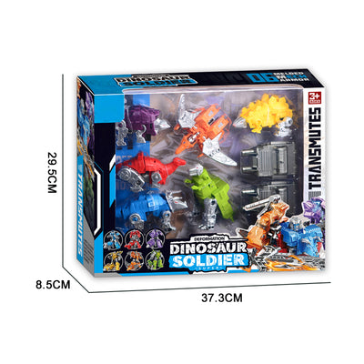 6 In 1 Transformation Robot 6-C Ass'D