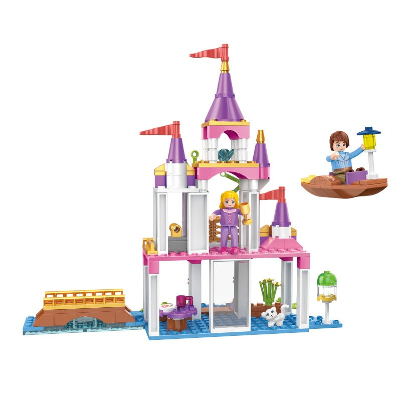 COGO 191PCS Girls Castle Building Block Toy