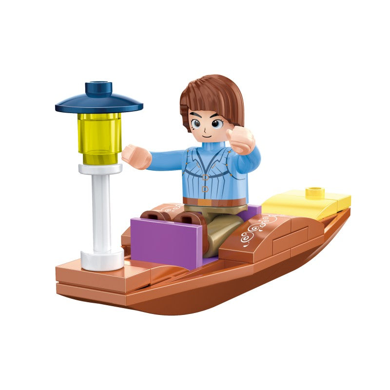 COGO 191PCS Girls Castle Building Block Toy