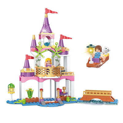 COGO 191PCS Girls Castle Building Block Toy