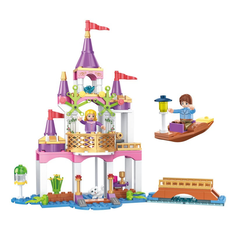 COGO 191PCS Girls Castle Building Block Toy