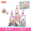 COGO 516PCS Girls Starry Sky Castle Building Block Toy