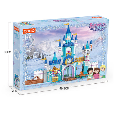 COGO 644PCS Girls Castle Building Block Toy