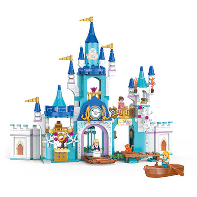 COGO 644PCS Girls Castle Building Block Toy