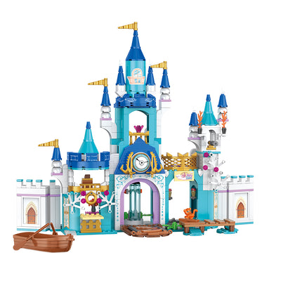 COGO 644PCS Girls Castle Building Block Toy