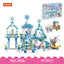 COGO 477PCS Girls Castle Building Block Toy