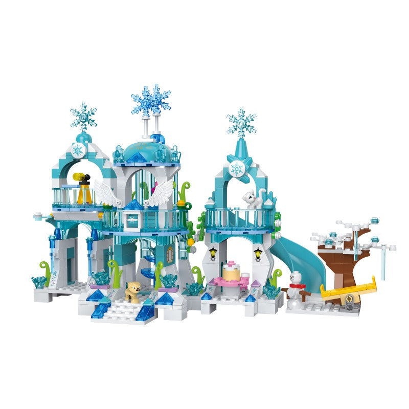 COGO 477PCS Girls Castle Building Block Toy