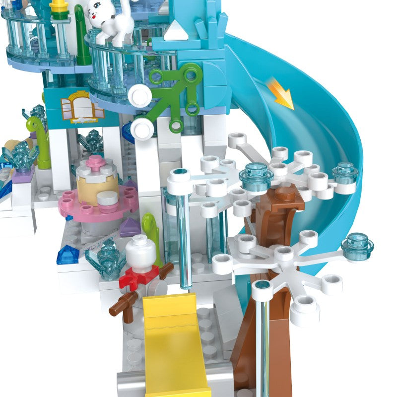 COGO 477PCS Girls Castle Building Block Toy
