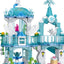 COGO 477PCS Girls Castle Building Block Toy
