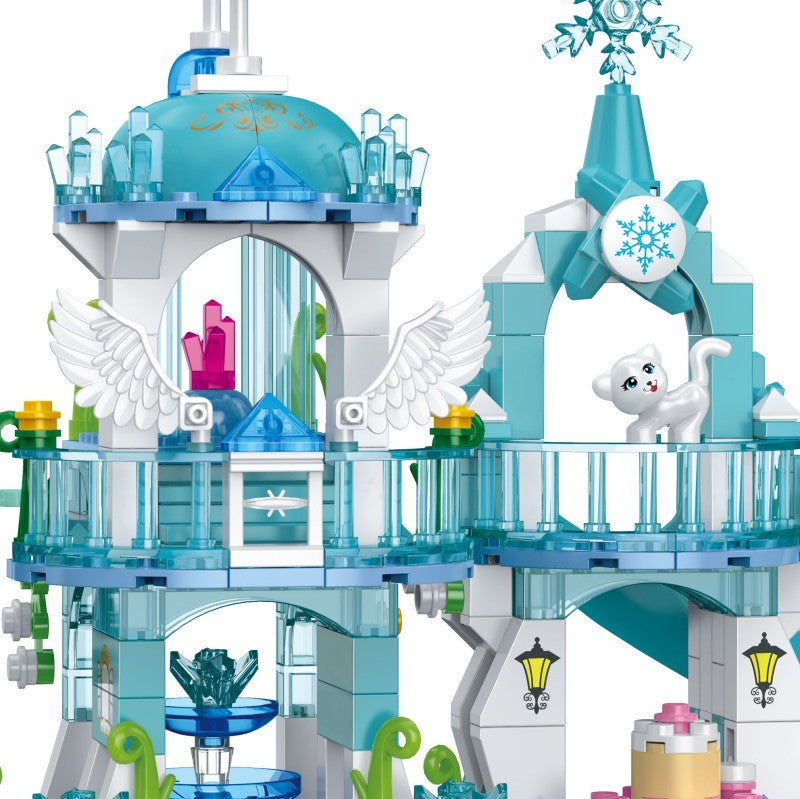 COGO 477PCS Girls Castle Building Block Toy