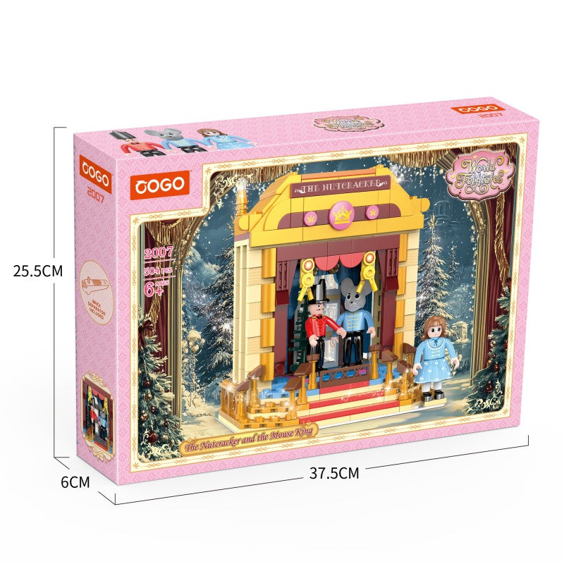 COGO 504PCS World Fairytale Dream Series Girls Building Blocks Toys