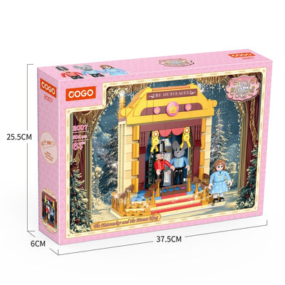 COGO 504PCS World Fairytale Dream Series Girls Building Blocks Toys