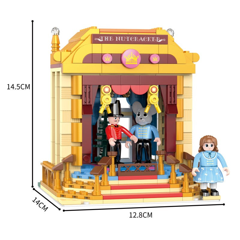 COGO 504PCS World Fairytale Dream Series Girls Building Blocks Toys