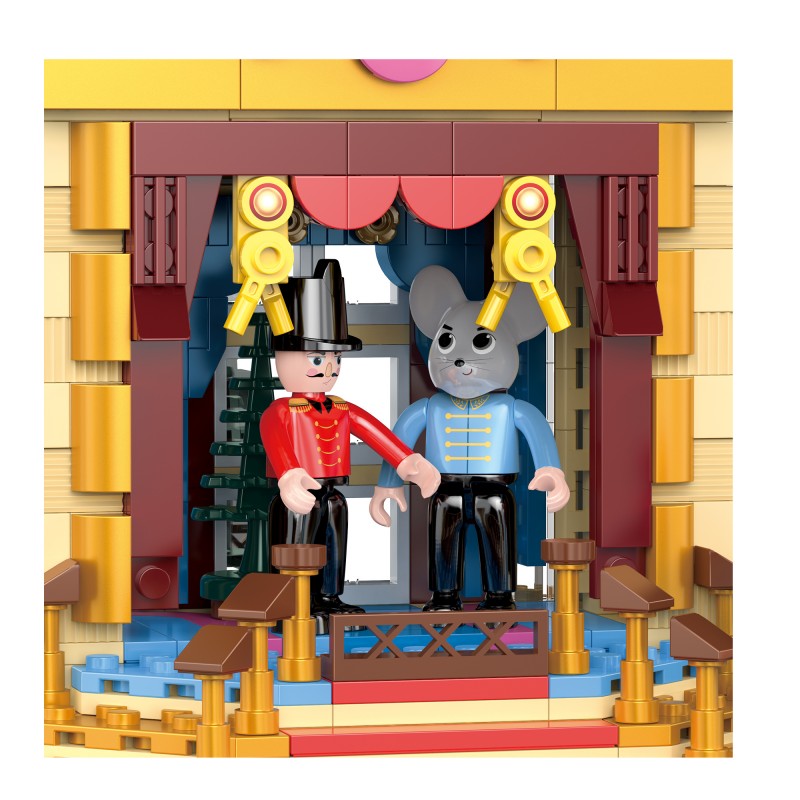 COGO 504PCS World Fairytale Dream Series Girls Building Blocks Toys