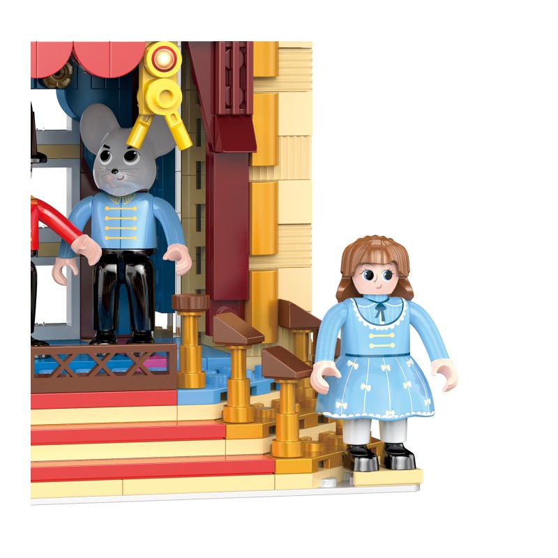 COGO 504PCS World Fairytale Dream Series Girls Building Blocks Toys