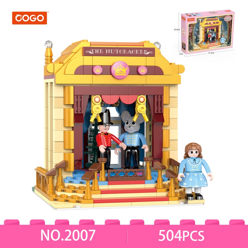 COGO 504PCS World Fairytale Dream Series Girls Building Blocks Toys