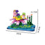 COGO 365PCS World Fairytale Dream Series Girls Building Blocks Toys