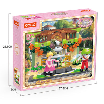 COGO 341PCS World Fairytale Dream Series Prince Building Blocks Toys