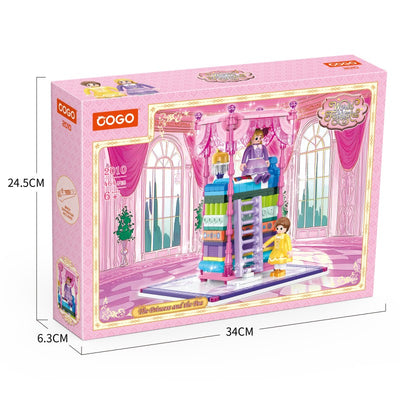 COGO 464PCS World Fairytale Dream Series Princess Building Blocks Toys