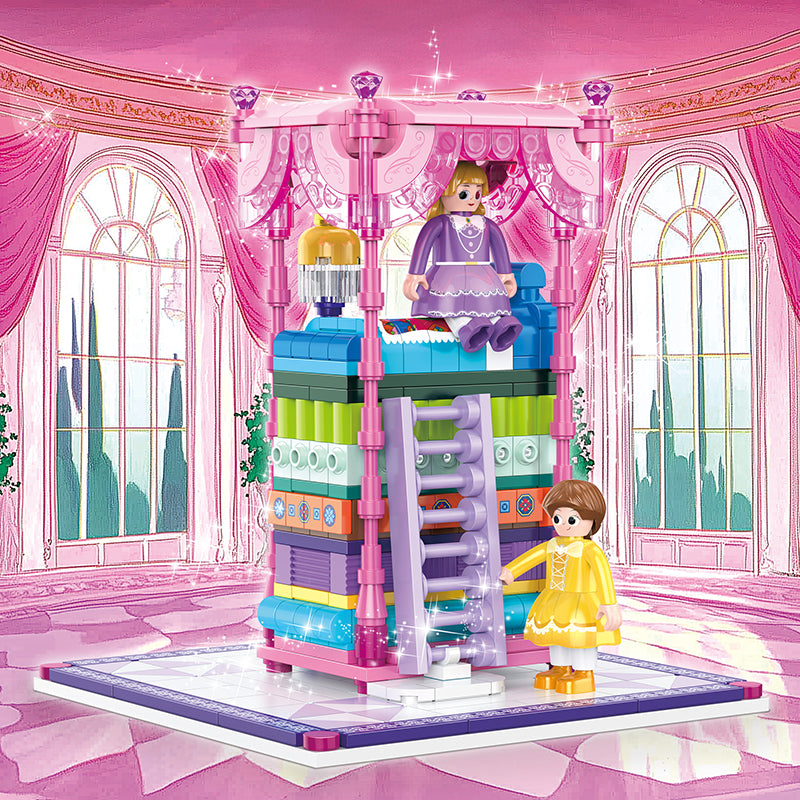COGO 436PCS World Fairytale Dream Series Princess Building Blocks Toys