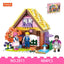 COGO 484PCS World Fairytale Dream Series Candy House Building Blocks Toys
