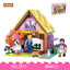 COGO 449PCS World Fairytale Dream Series Candy House Building Blocks Toys