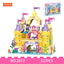 COGO 527PCS Ocean Scenery Series Enchanted Castle Building Blocks Toys