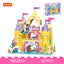 COGO 488PCS Ocean Scenery Series Enchanted Castle Building Blocks Toys