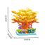 COGO 395PCS Ocean Scenery Series Fairy Dream Coral Tree Building Blocks Toys