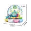 COGO 625PCS Ocean Scenery Series Fairy Seashell Garden Building Blocks Toys
