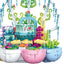 COGO 600PCS Ocean Scenery Series Fairy Seashell Garden Building Blocks Toys